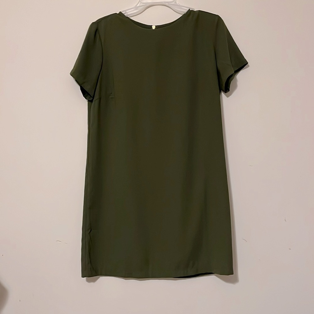 Lulus shift green dress